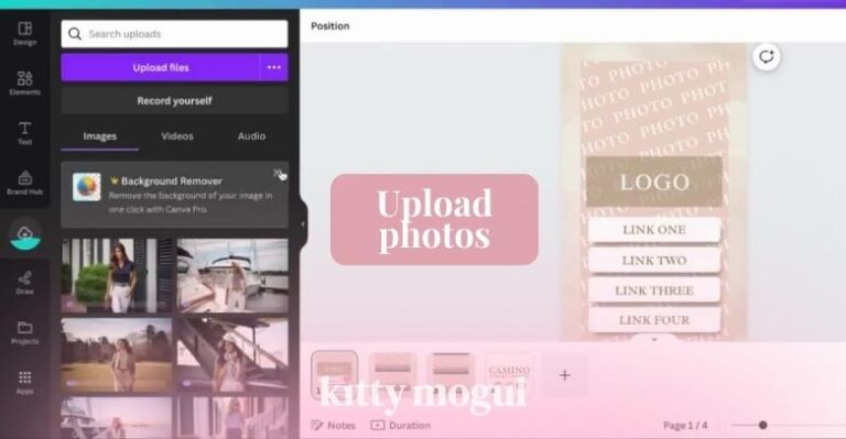 [2025] Free Link in Bio Canva Template & Tutorial: Alternative Page for ...